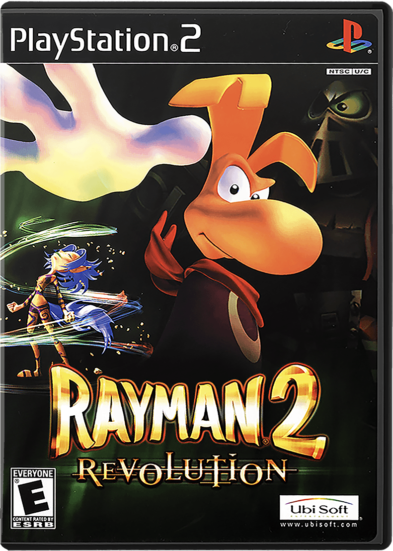 Rayman 2 Revolution box art for Playstation 2